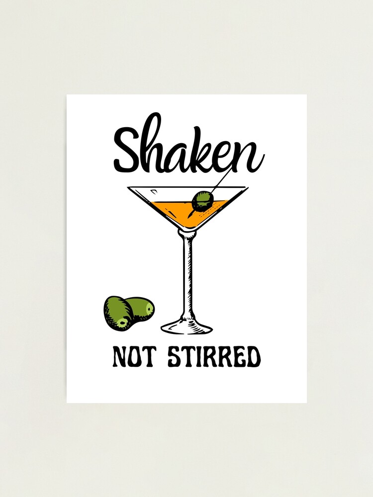 Reserved for online Shakennotstirred