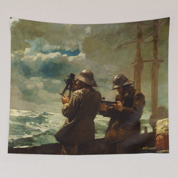 Item preview, Eight Bells by Winslow Homer (1886) designed and sold by allhistory.