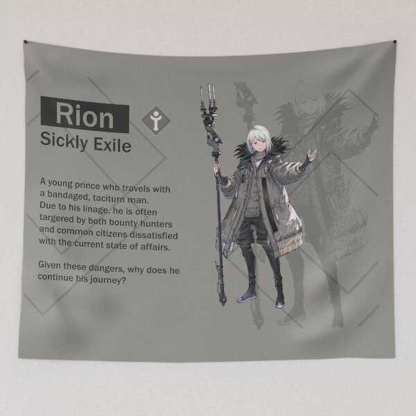 Item preview, Rion - Reborn Revolutionary (Nier Reincarnation) designed and sold by VelvetZone.