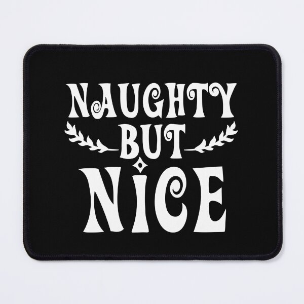 Item preview, Naughty but Nice Shirt, Funny Christmas Shirt, Christmas Shirt, Happy Holla Days, Gift under 15, Santa Shirt, Naughty List, Nice List designed and sold by Mixture-DESIGN.