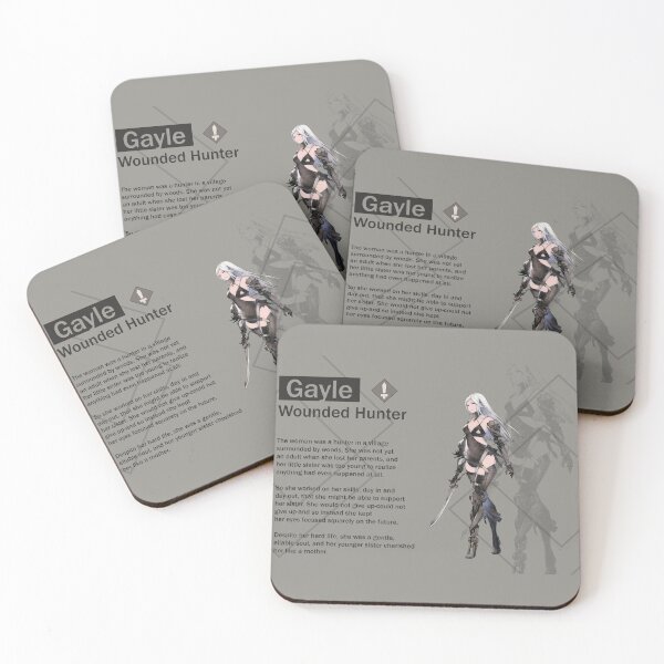 Item preview, Gayle - Wounded Hunter (Nier Reincarnation) designed and sold by VelvetZone.