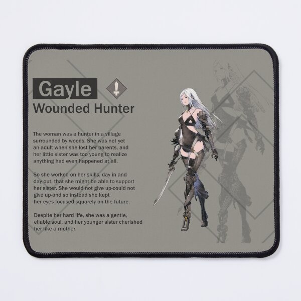 Item preview, Gayle - Wounded Hunter (Nier Reincarnation) designed and sold by VelvetZone.