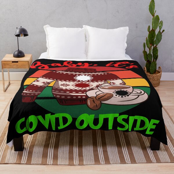 Item preview, UGLY SWEATER BABY IT'S COVID OUTSIDE~MEDICAL LABORATORY SCIENTIST FUNNY LAB TECH SCIENTIST MICROBIOLOGY designed and sold by Hippiesole.