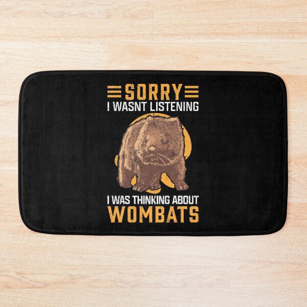 Item preview, Wombat thought of marsupial Australia trip designed and sold by madgrfx.