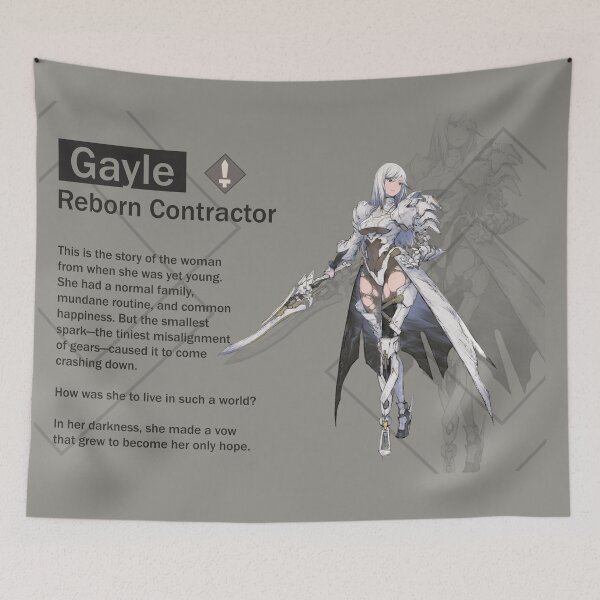 Item preview, Gayle - Reborn Contractor (Nier Reincarnation) designed and sold by VelvetZone.