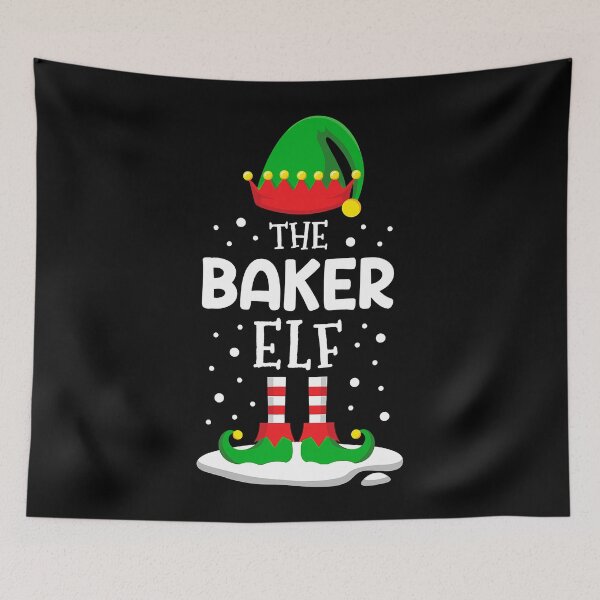Item preview, The Baker Elf Christmas Family Matching Costume PJs Cute designed and sold by BabyBellyLaughs.