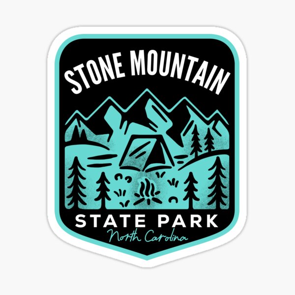 Stone Mountain State Park North Carolina Sticker