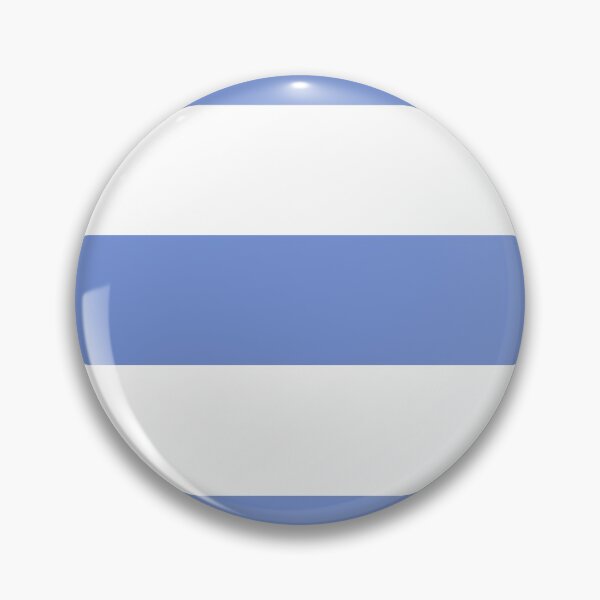 Item preview, Large DANUBE BLUE and WHITE Horizontal STRIPES designed and sold by RachelMacht.