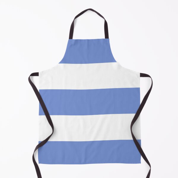 Item preview, Large DANUBE BLUE and WHITE Horizontal STRIPES designed and sold by RachelMacht.