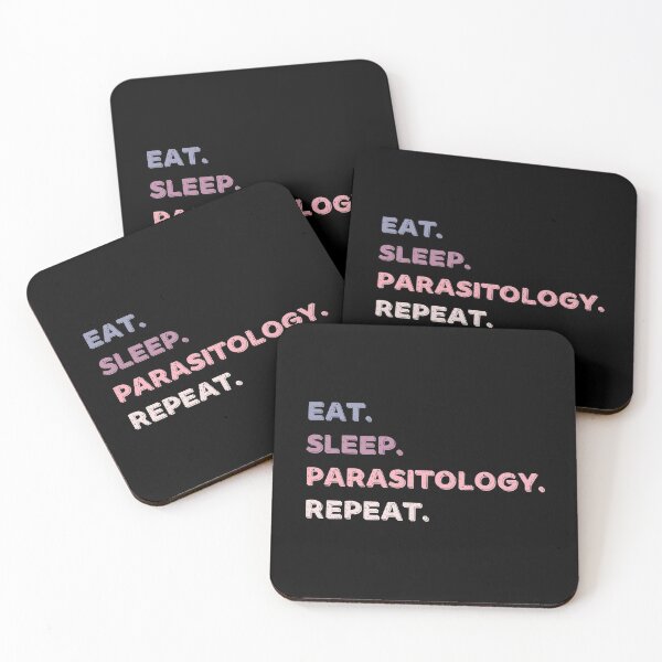 Item preview, Eat. Sleep. Parasitology. Repeat. designed and sold by Life Shop.