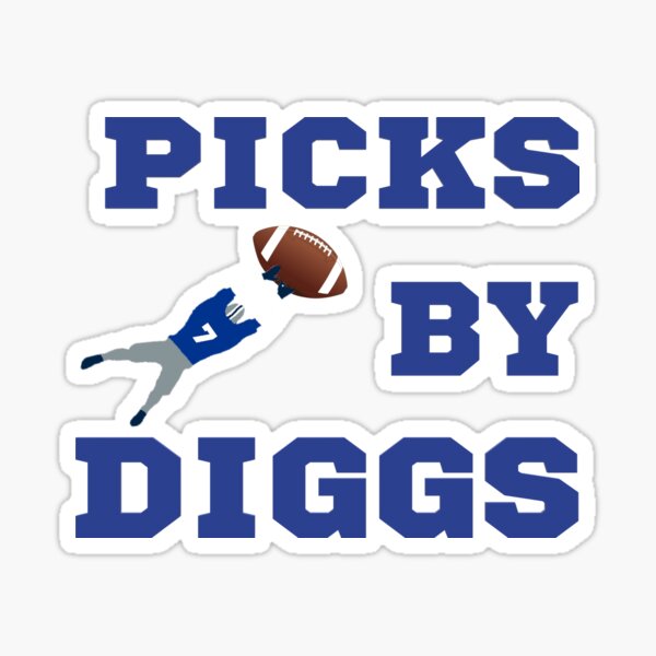 Dallas Cowboys: Trevon Diggs 2021 - NFL Removable Adhesive Wall Decal Large