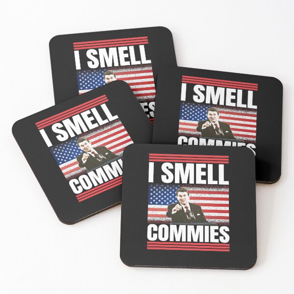Item preview, Funny Ronald Reagan I Smell Commies Political Humor designed and sold by Usoubmaster.