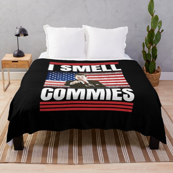 Item preview, Funny Ronald Reagan I Smell Commies Political Humor designed and sold by Usoubmaster.