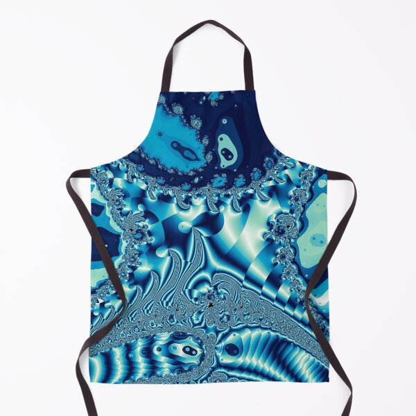 Item preview, Abstract Blue, Green & Teal Zippered Fractal designed and sold by SXW Designs.