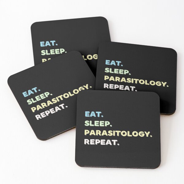 Item preview, Eat. Sleep. Parasitology. Repeat. designed and sold by Life Shop.