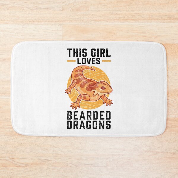 Item preview, Girl loves bearded dragon agamen lizard owner designed and sold by madgrfx.