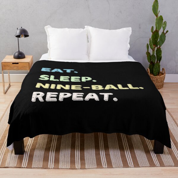 Item preview, Eat. Sleep. Nine-ball. Repeat. designed and sold by Life Shop.