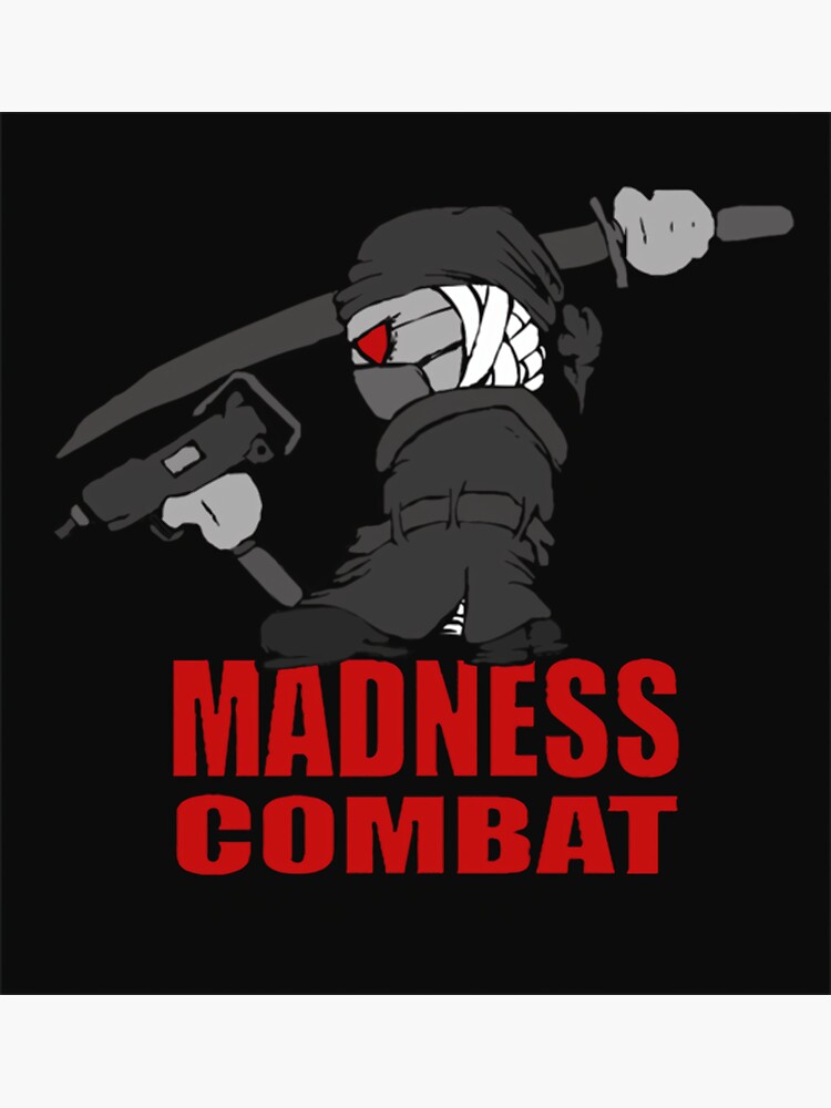 madness combat - hank  Sticker for Sale by SunShineAr