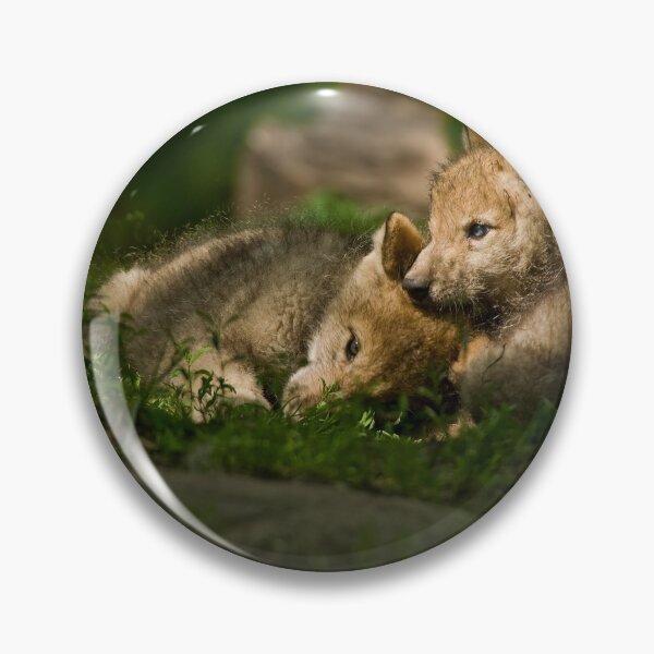 Item preview, Timber Wolf Pups designed and sold by Michael Cummings.