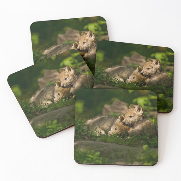 Item preview, Timber Wolf Pups designed and sold by Michael Cummings.