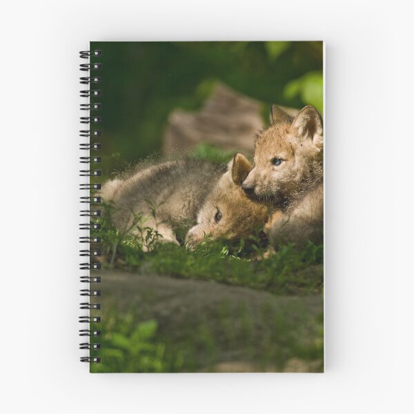 Item preview, Timber Wolf Pups designed and sold by Michael Cummings.