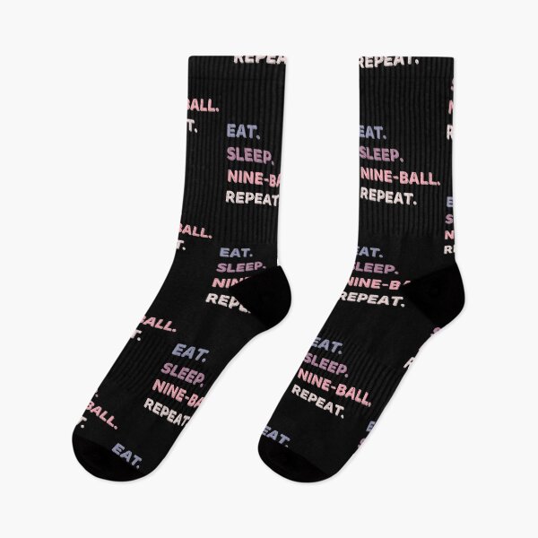Item preview, Eat. Sleep. Nine-ball. Repeat. designed and sold by Life Shop.