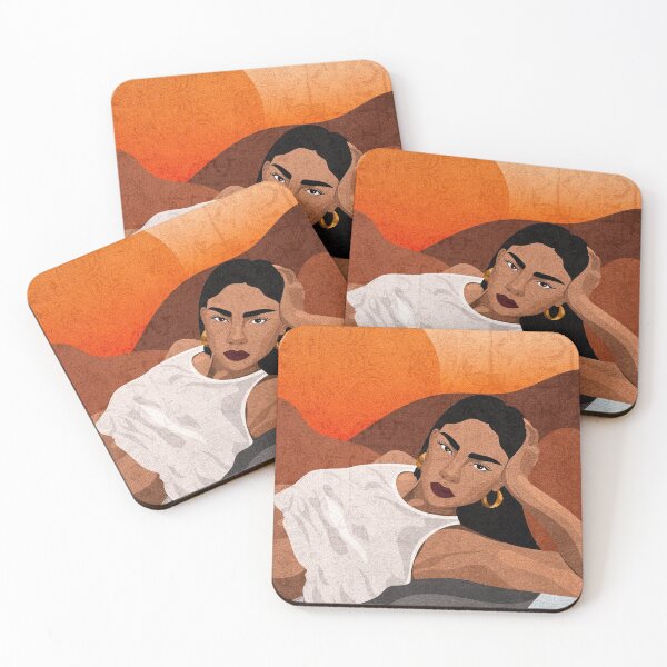 Item preview, Gaïa - woman on a sunrise  designed and sold by odhara.