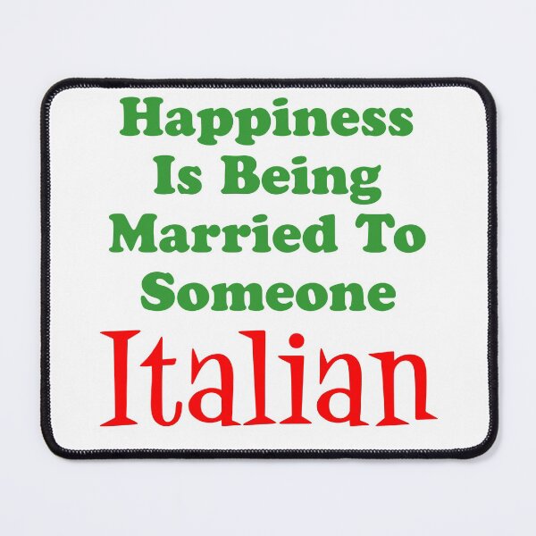 Item preview, Happiness Married To Someone Italian designed and sold by jaycartoonist.
