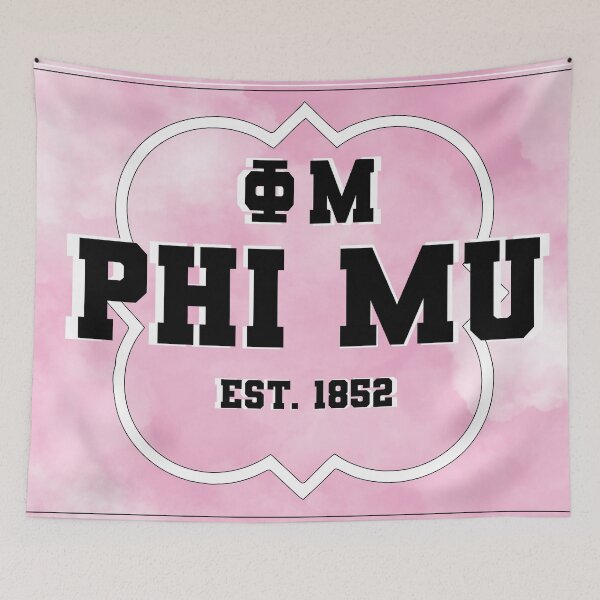 Item preview, phi mu tapestry designed and sold by hbalas.