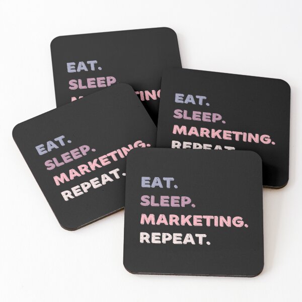 Item preview, Eat. Sleep. Marketing. Repeat. designed and sold by Life Shop.