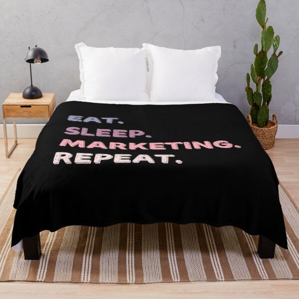 Item preview, Eat. Sleep. Marketing. Repeat. designed and sold by Life Shop.