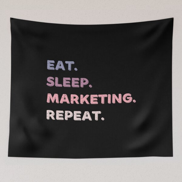 Item preview, Eat. Sleep. Marketing. Repeat. designed and sold by Life Shop.