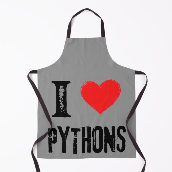 Item preview, I love pythons snake lover b day gift | Snake keeper b'day present designed and sold by OleeVO.