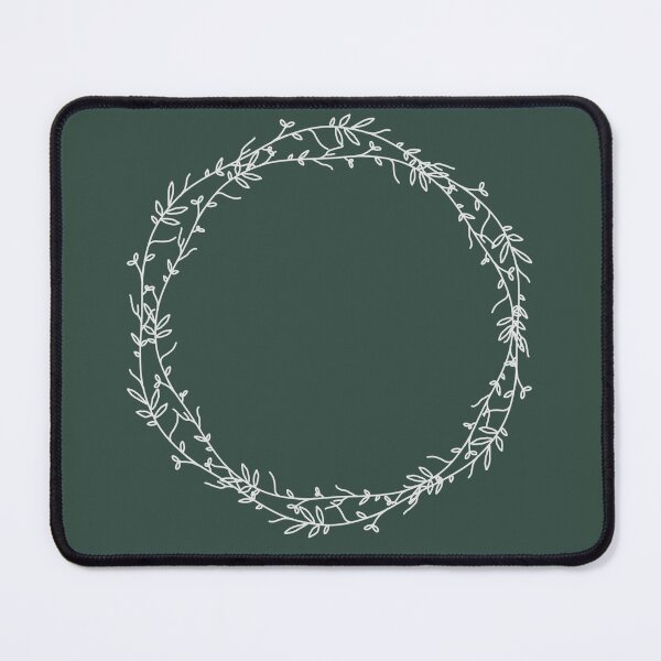Item preview, Minimalistic Floral Wreath designed and sold by WildeJungle.