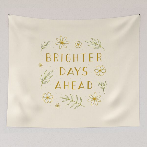 Item preview, Brighter Days Ahead - yellow designed and sold by barlena.