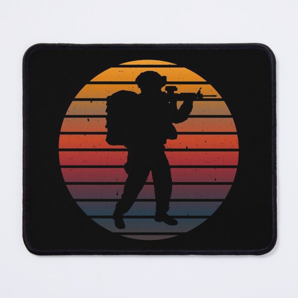Item preview, Solider on a vintage style sunset distressed design  designed and sold by PinnockDesigns.