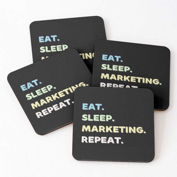 Item preview, Eat. Sleep. Marketing. Repeat. designed and sold by Life Shop.