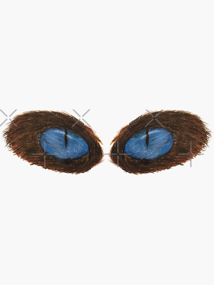 Hand Sketched Cat Eyes, Hand Drawn Cat Eyes, Cat Artwork, Cat Lover, Kitten Lover by shirtcrafts