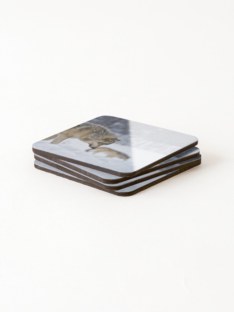 Thumbnail 4 of 5, Coasters (Set of 4), Timber Wolves designed and sold by jaydee1400.