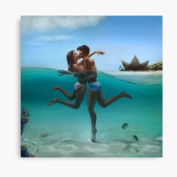 Island Love Canvas Print