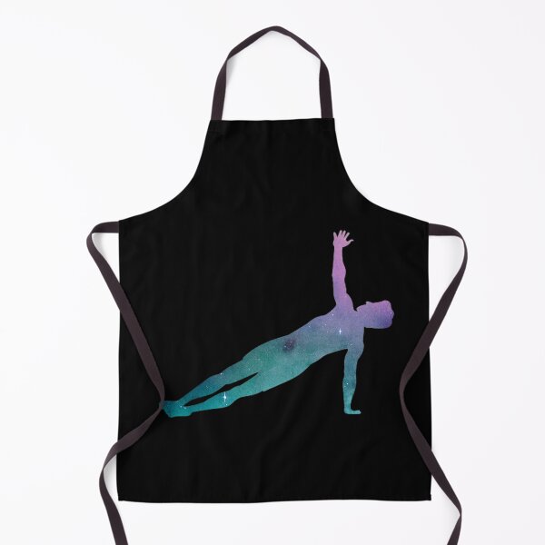 Item preview, Side Plank Gymnast Acrobatic Sport Galaxy Space Yoga Workout designed and sold by Merchking1.