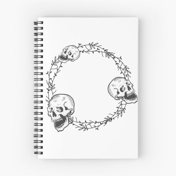 Item preview, Skull Wreath - Floral designed and sold by WildeJungle.