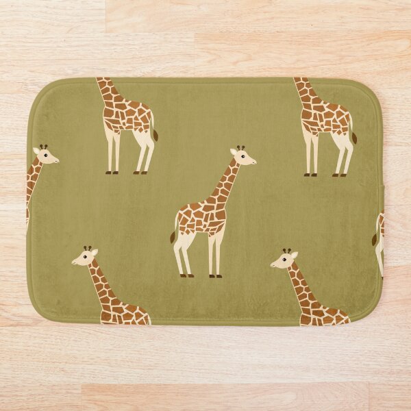 Aperçu de l'œuvre Girafes sur vert créée et vendue par reneesillus.