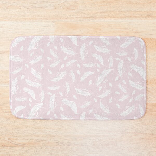 Item preview, Soft Pink Pastel Feather Pattern designed and sold by Vimbuy.