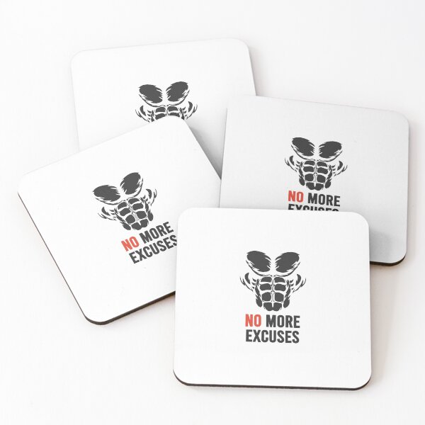 Item preview, NO MORE EXCUSES designed and sold by Wanc Designs.