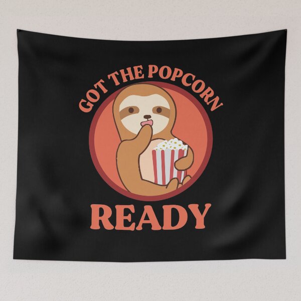 Item preview, got the popcorn ready Movie night designed and sold by hypertee-design.