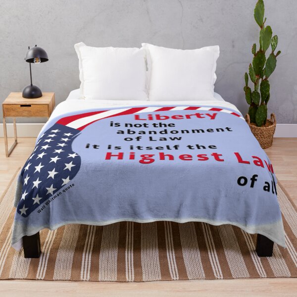 Item preview, Liberty is not the abandonment of Law - it is in itself the Highest Law of all - American designed and sold by crimsonbamboo.