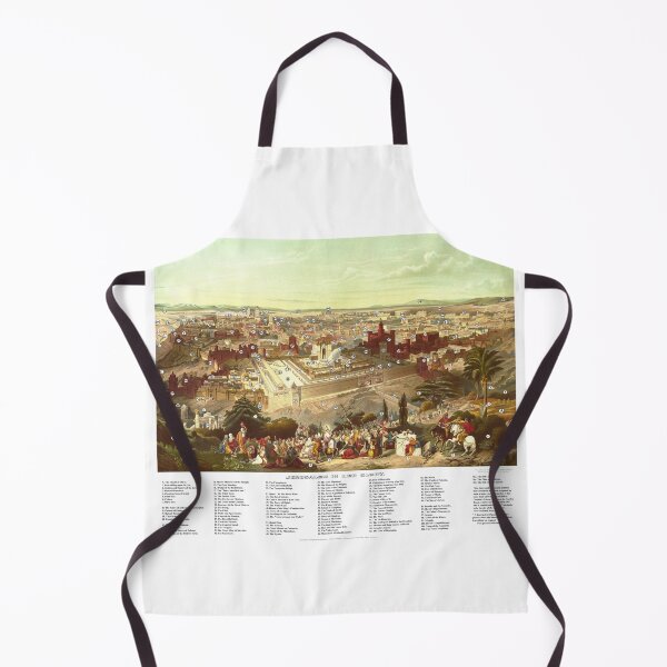Item preview, Jerusalem in Her Glory - With Key Points of Interest. designed and sold by Pictures With A Message.