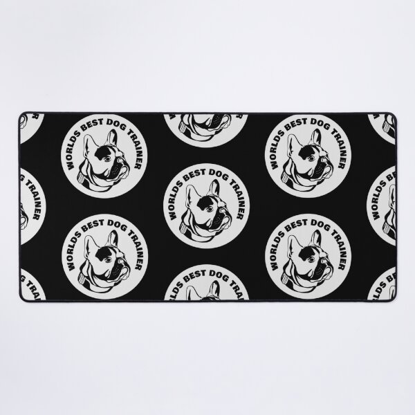 Item preview, Worlds Best Dog Trainer - Pug - Round Sticker White designed and sold by NoMatterLab.