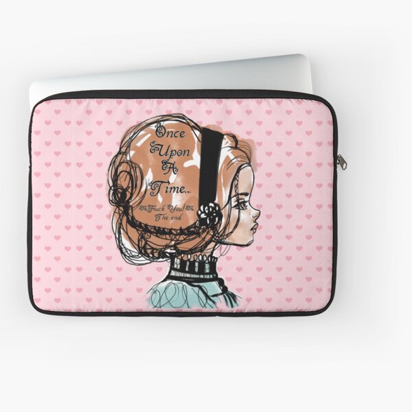 Cursing Cameo - Once Upon A Fuck You Laptop Sleeve